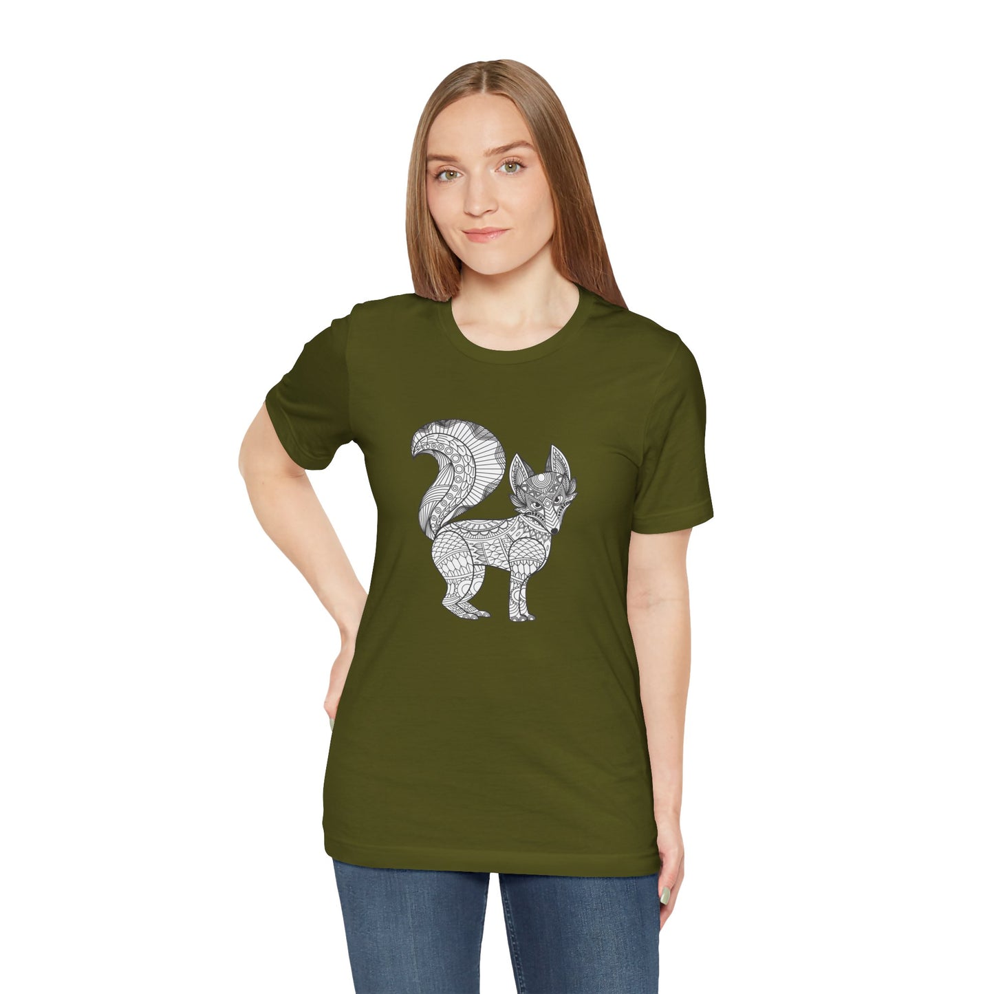 Unisex Tee Shirt with animals Print