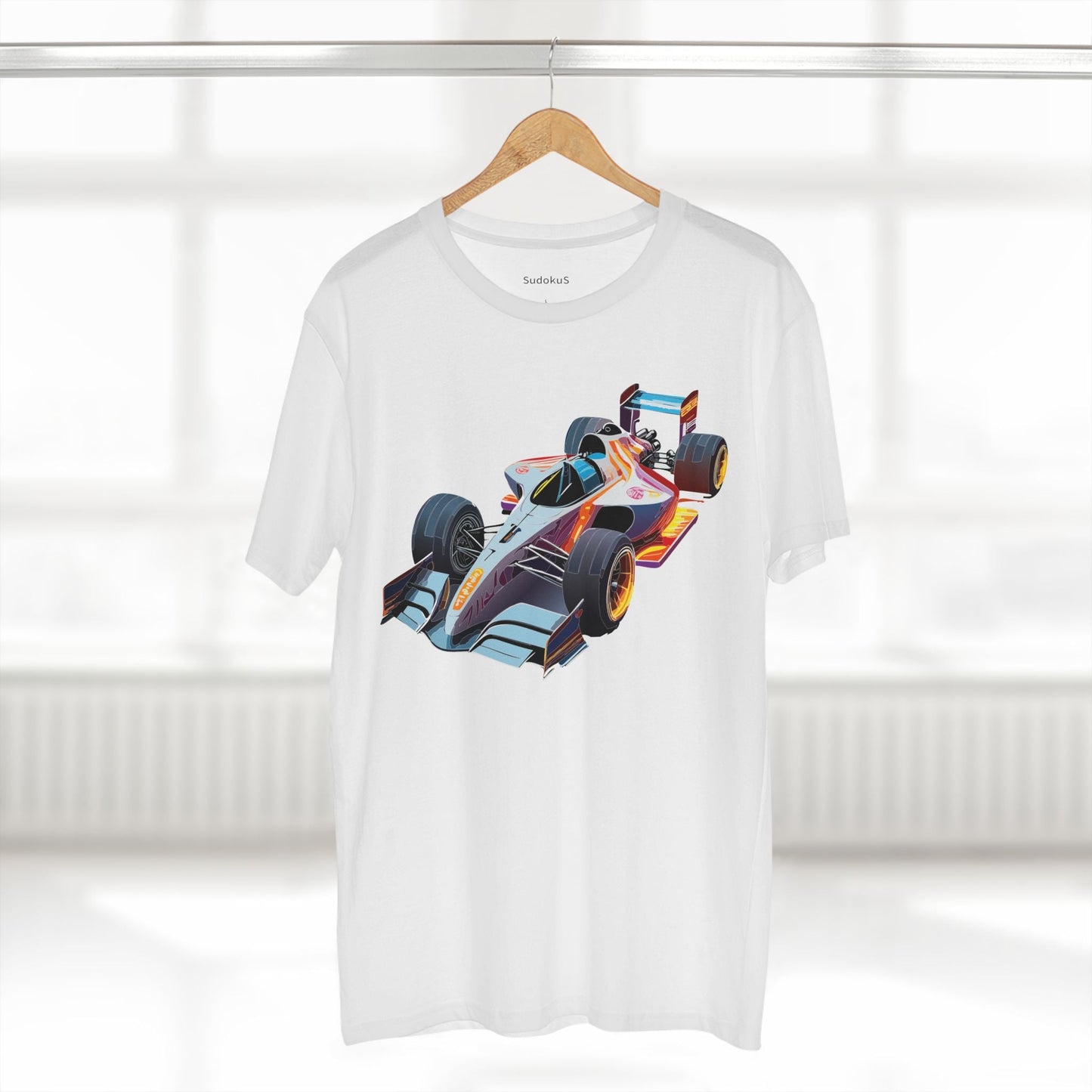 Car Graphic Unisex 100 Cotton Staple Tee 11