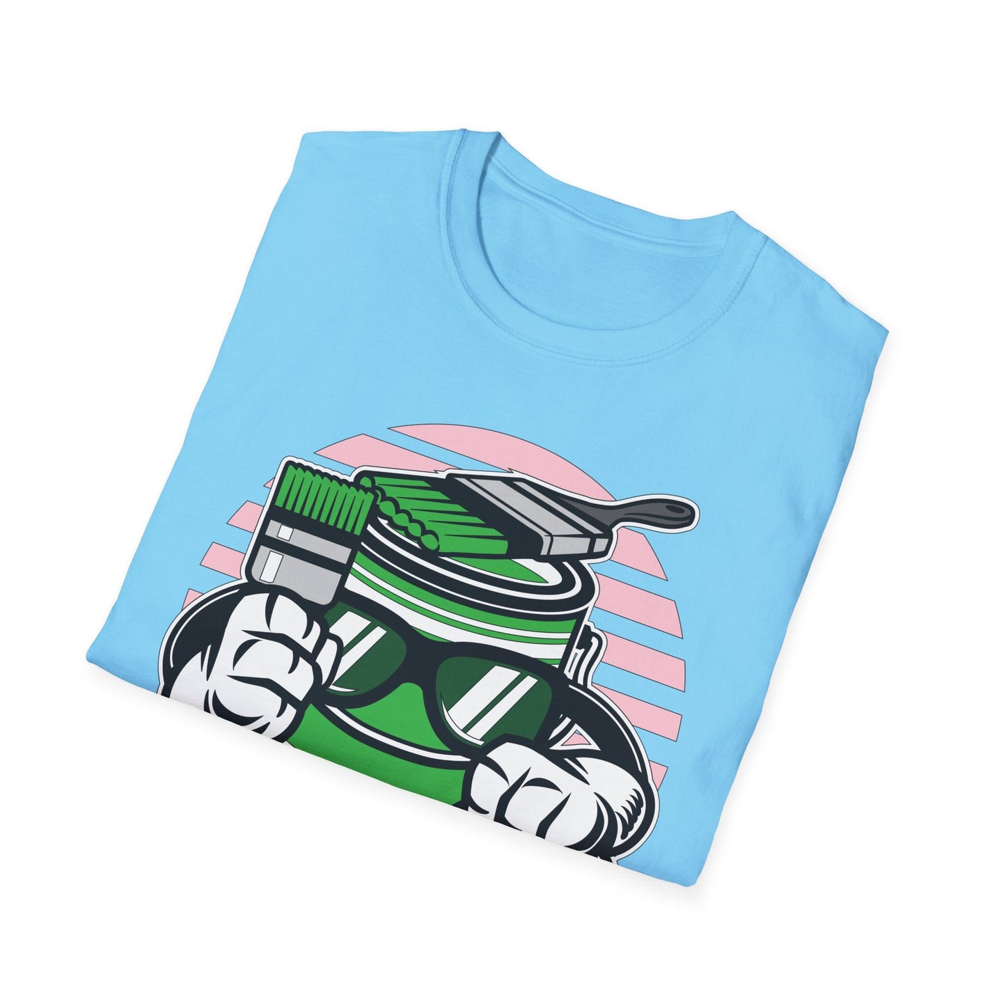 Cartoon T Shirt Animation Tee Funny Graphic Shirt For Unisex Gildan Softstyle 64000 Art Design