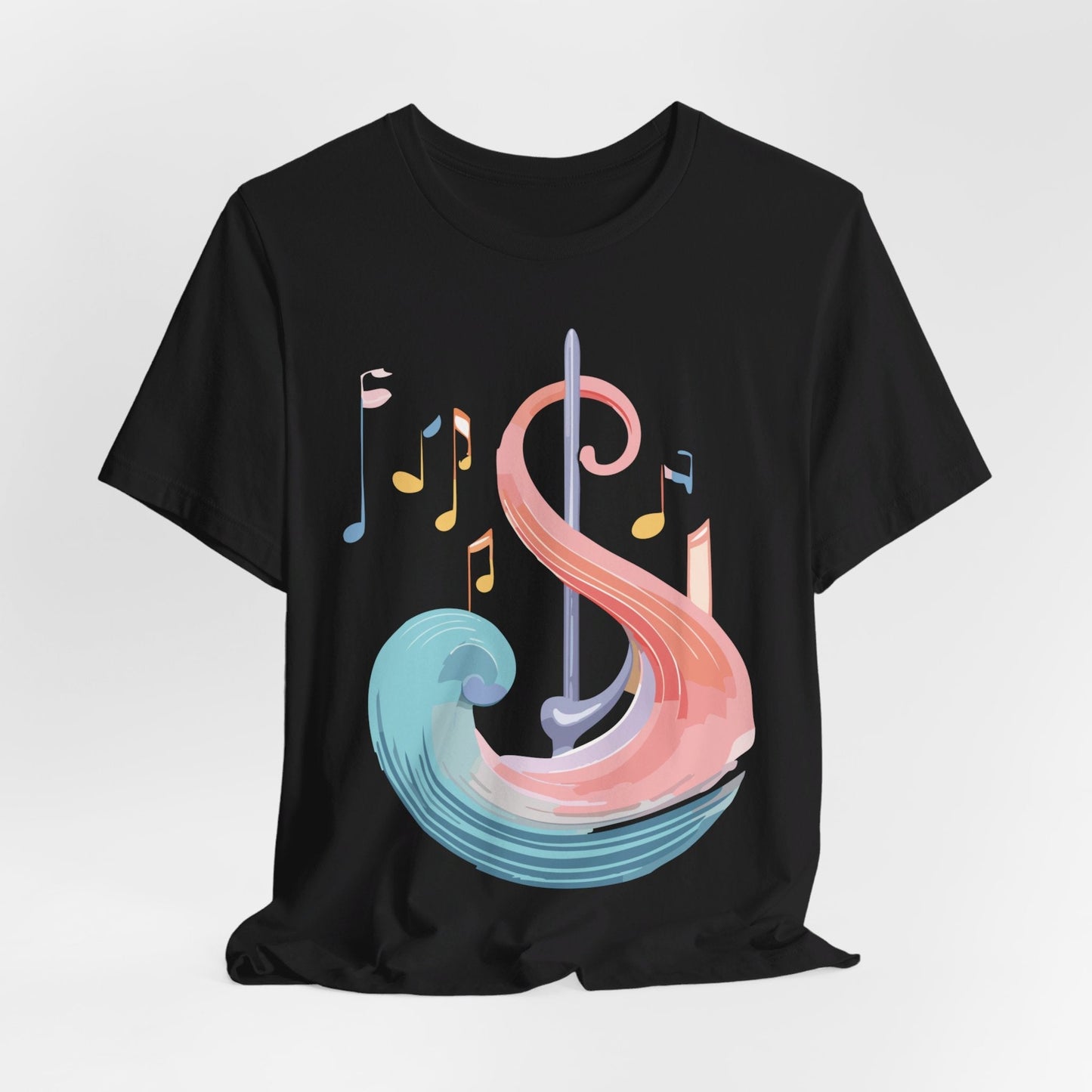Music T Shirt Graphic Tee Unisex Short Sleeve Adelpha Vintage Inspired Artwork Art Design