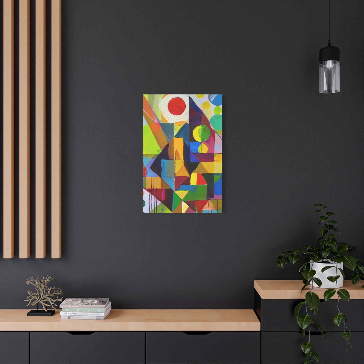 Abstract Painting Print Canvas 20x24,20x30,24x30, 24x32,24x36,30x40, 32x48,36x48,40x60 Pine-Wood Inner Frame ABS-6