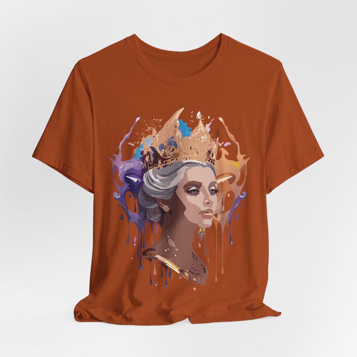Queen Graphic T Shirt Adelpha Unisex Jersey Short Sleeve Art Design Tee Vintage Inspired Artwork