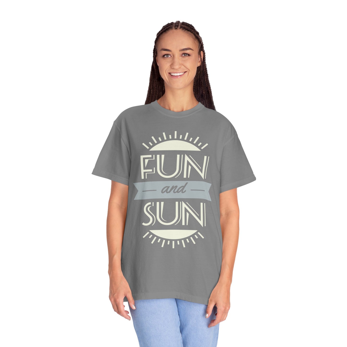 Unisex T-shirt with summer design