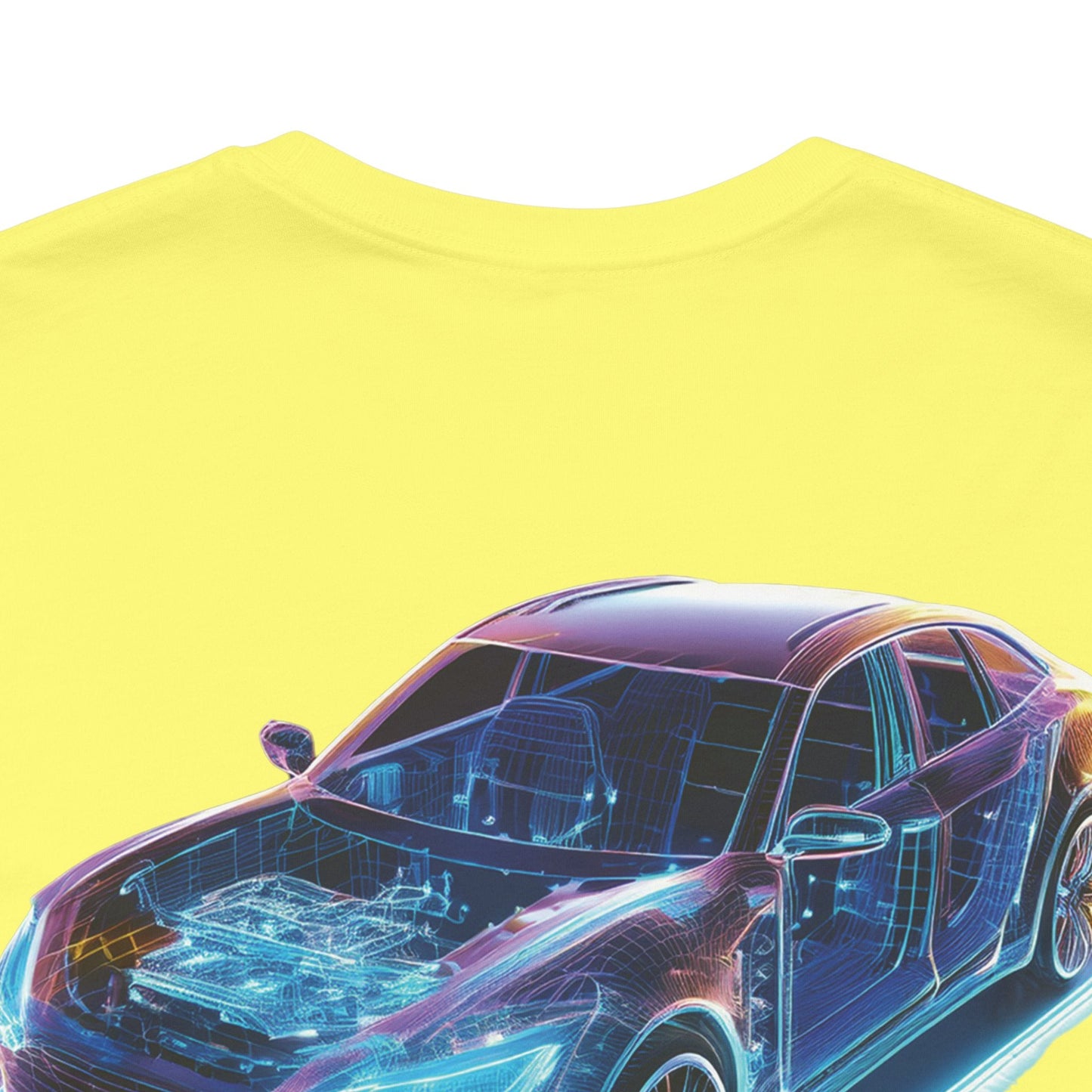 Car Graphic Tee Shirt For Car Lovers Cotton Lightweight Tee Made In Usa Eco Friendly Inks