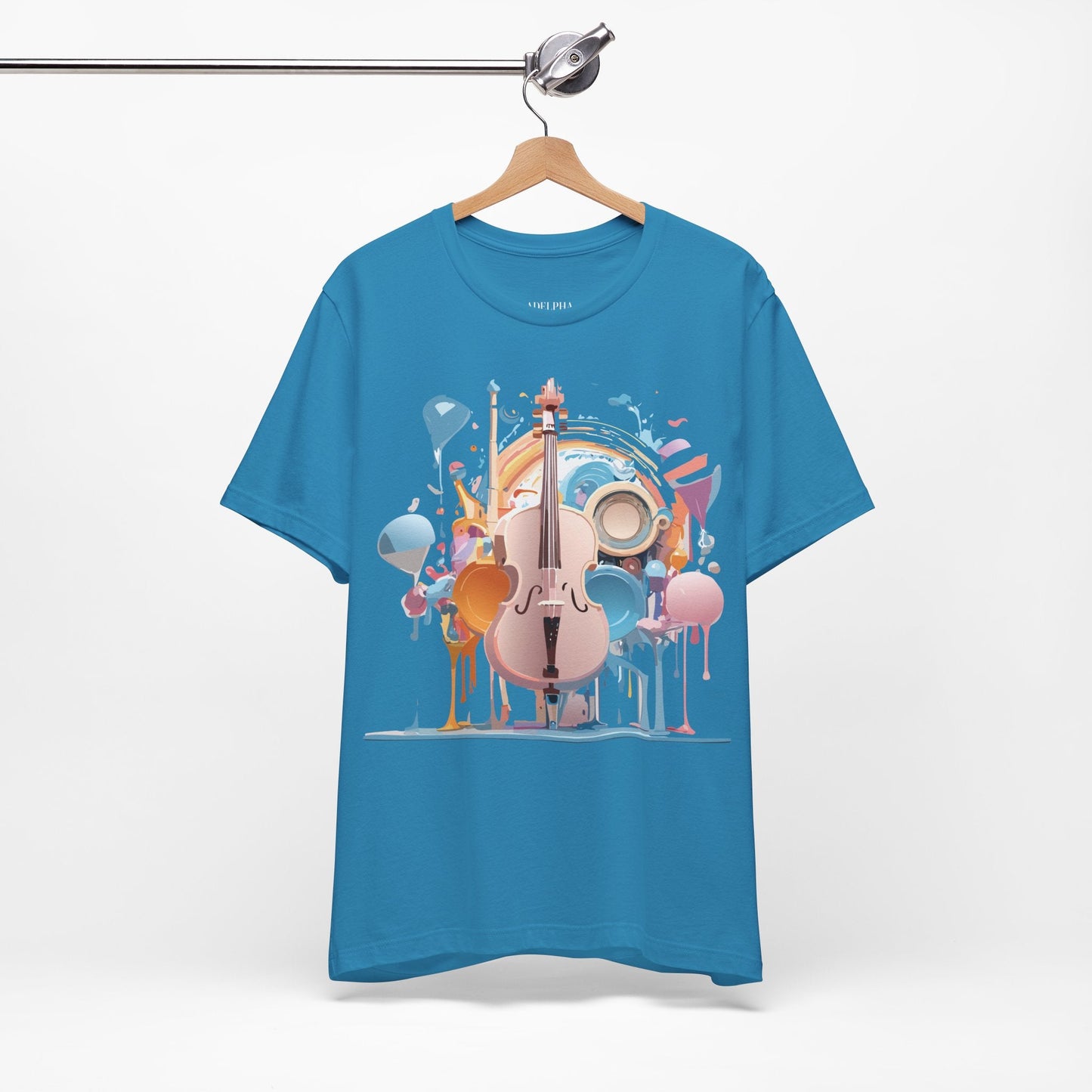 Music Graphic T Shirt Unisex Adelpha Artwork Vintage Inspired Art Design Tee Collection