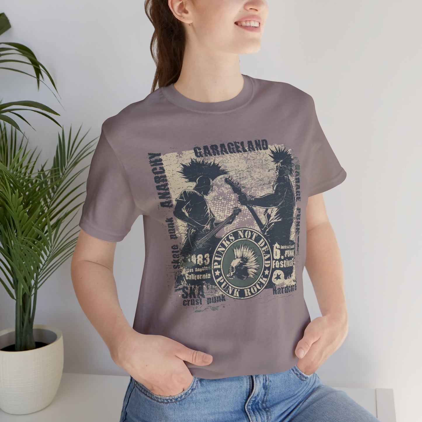 Punk Rock Graphic Tee, Retro Graphic T-Shirt, Artistic Vintage T-Shirt, Vintage Shirt, Retro Tee, Art Design Music Tees