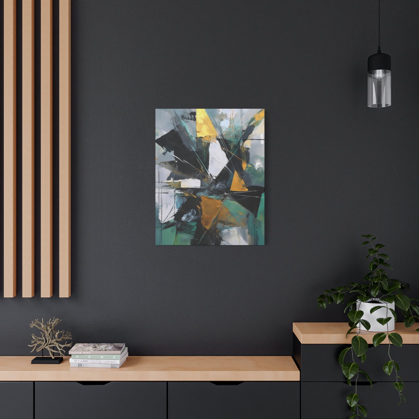 Abstract Oil Painting Print Canvas 20x24,20x30,24x30 24x32,24x36,30x40 32x48,36x48,40x60 Pine-Wood Inner Frame ABS-208