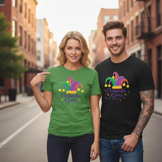 Camiseta unisex de algodón para carnaval