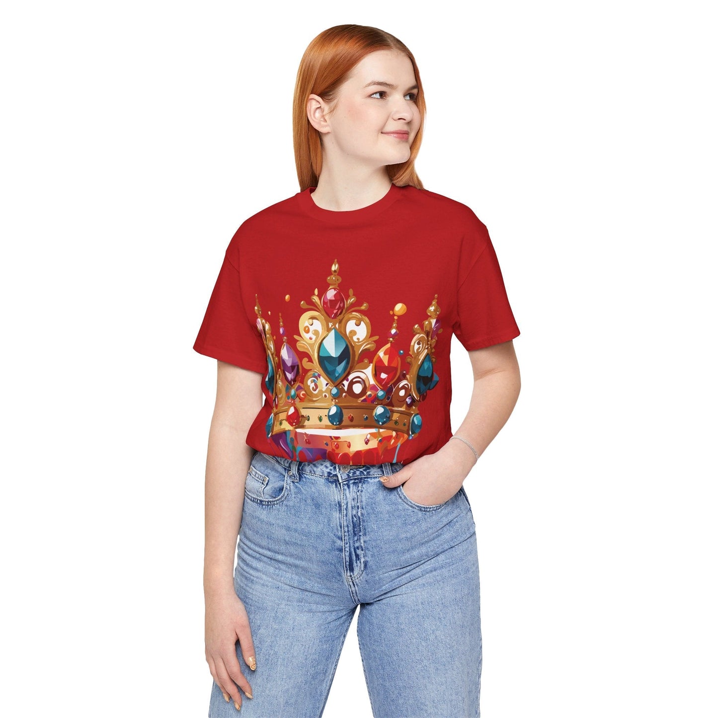 Crown Graphic Unisex 100 Cotton Vintage Artwork Tee 11
