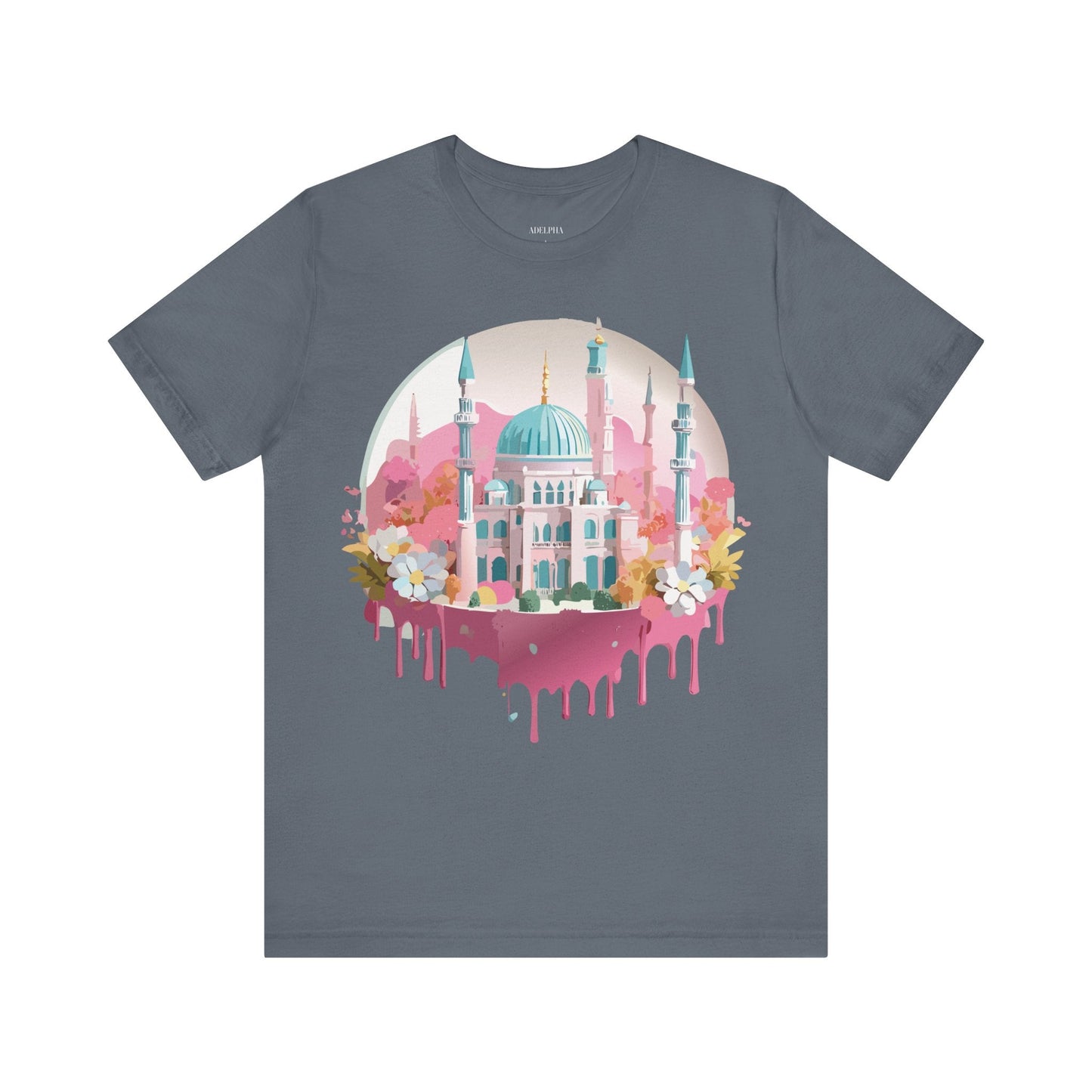 Istanbul Tourist Shirt Unisex Graphic Tee By Adelpha Premium Vintage Art Design Edition
