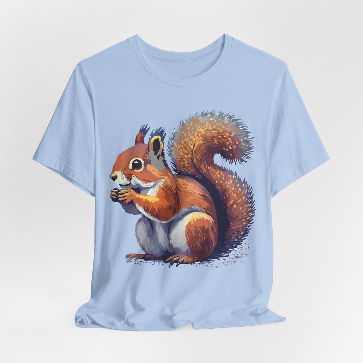 Unisex Animal Print Tee Shirt With Wild Animals Artwork Gildan Softstyle 64000 Cotton