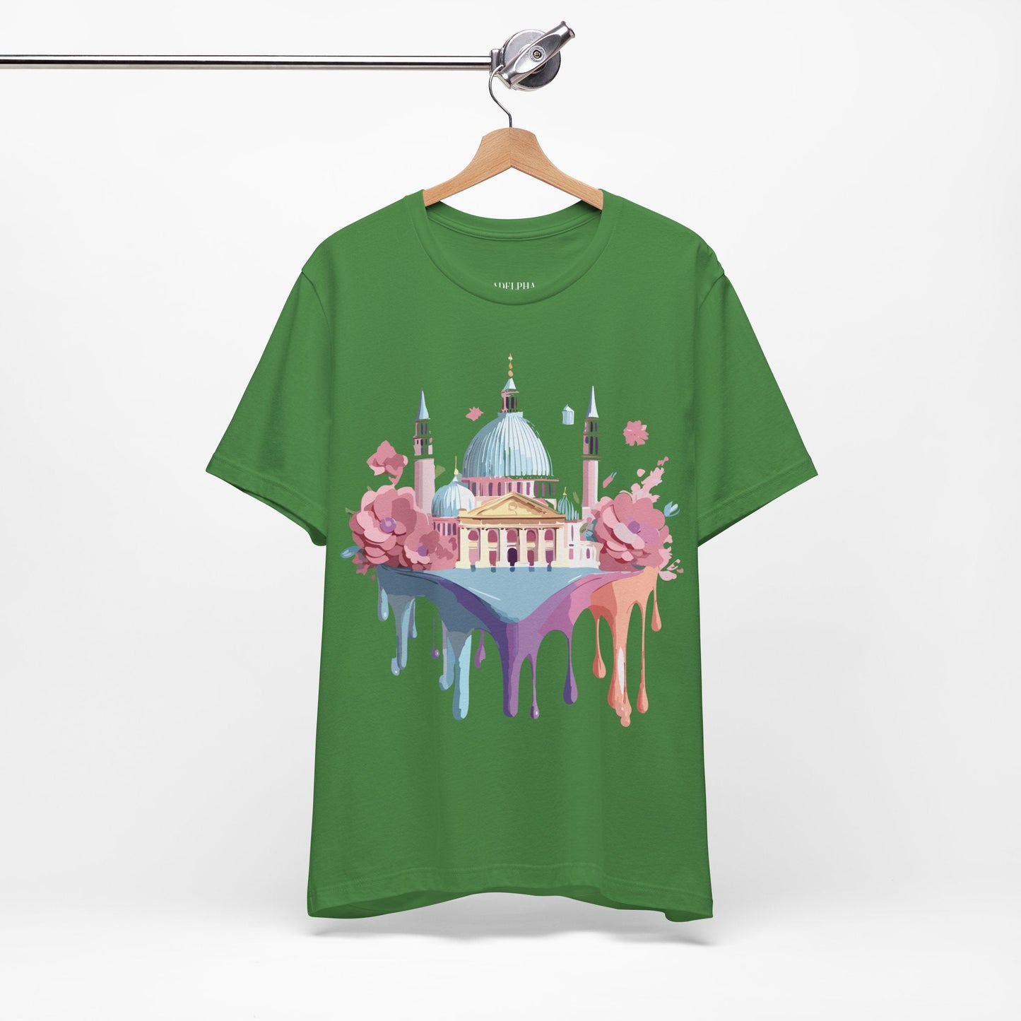 Venice Tourist Shirt Unisex Graphic Tee With Vintage Inspired Adelpha Artwork For Everyday Wear