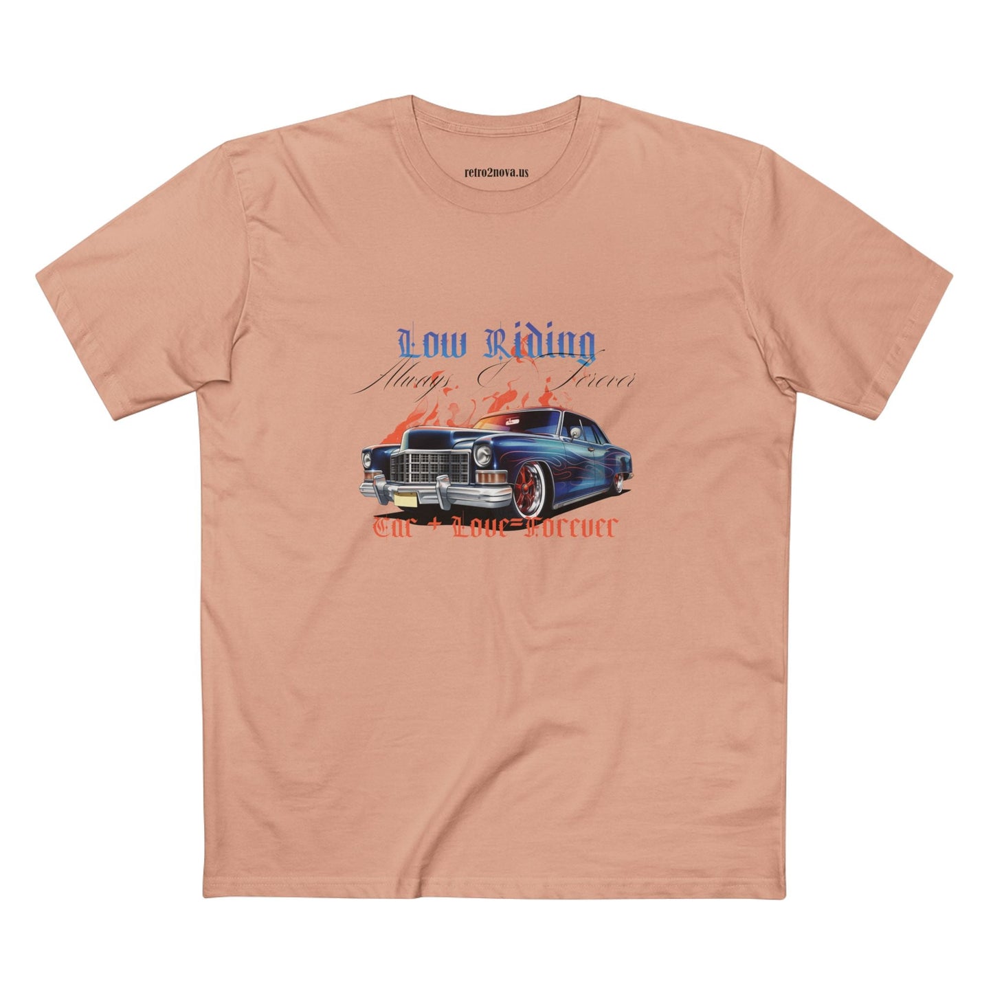Retro Car Shirt RC28 Vintage Car Tee Unisex Premium Cotton With Original Art Design