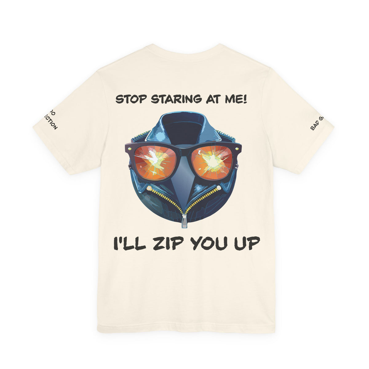 Animal Graphic Unisex Cotton Bella+Canvas Tee with Art Design b7