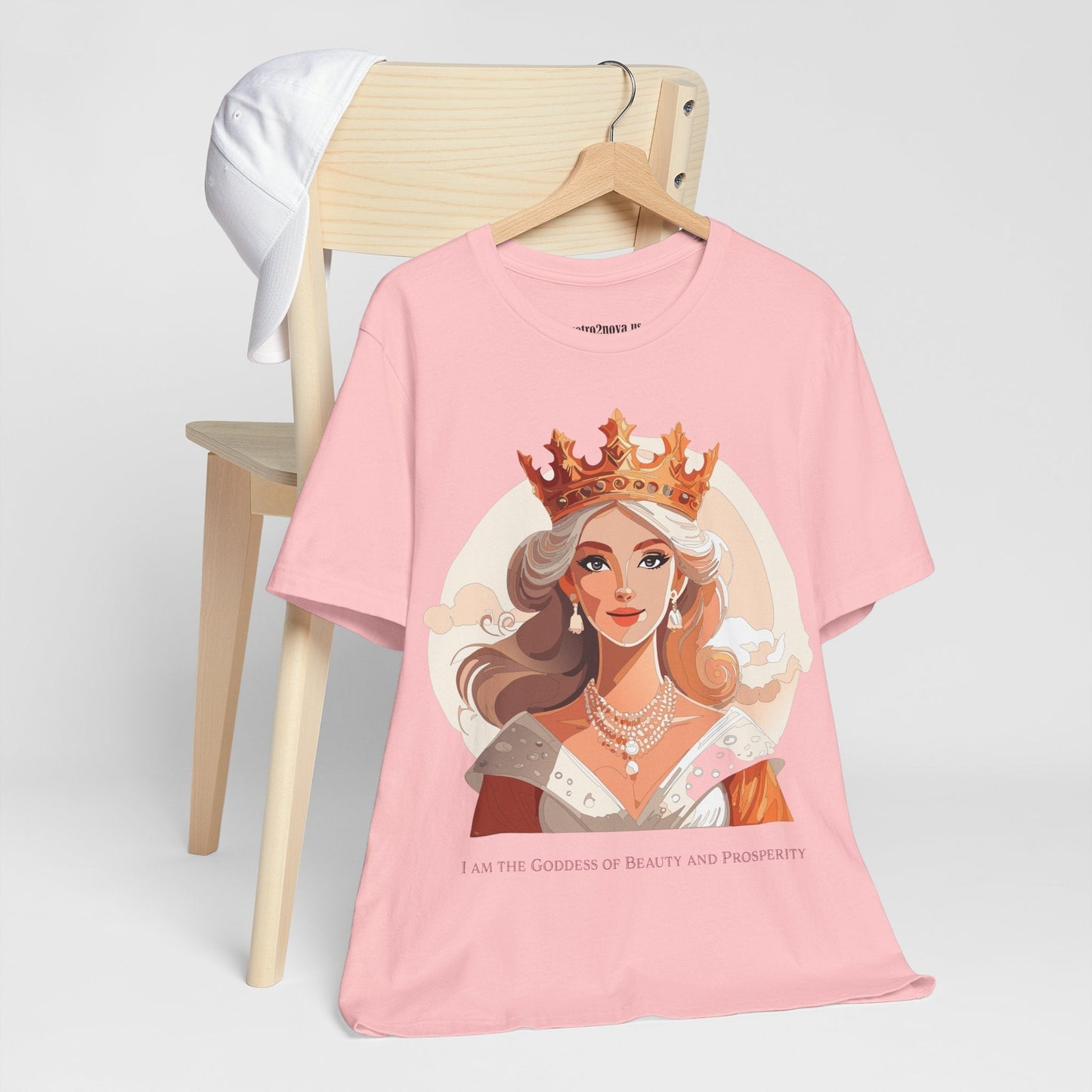 Goddess Graphic Tee Unisex Cotton Short Sleeve With Original Artwork By Retro2Nova