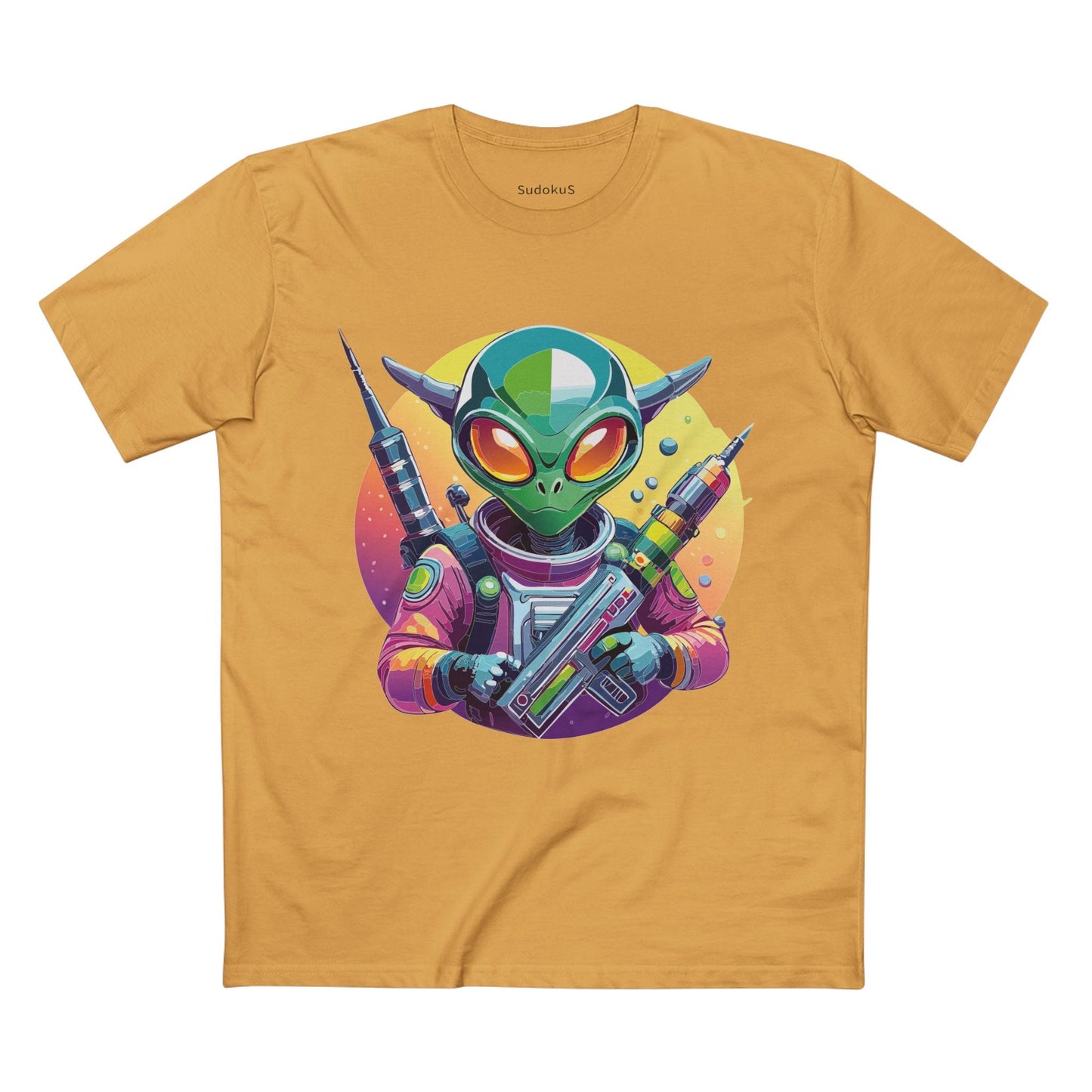 Aliens Graphic Unisex 100 Cotton Staple Tee 62