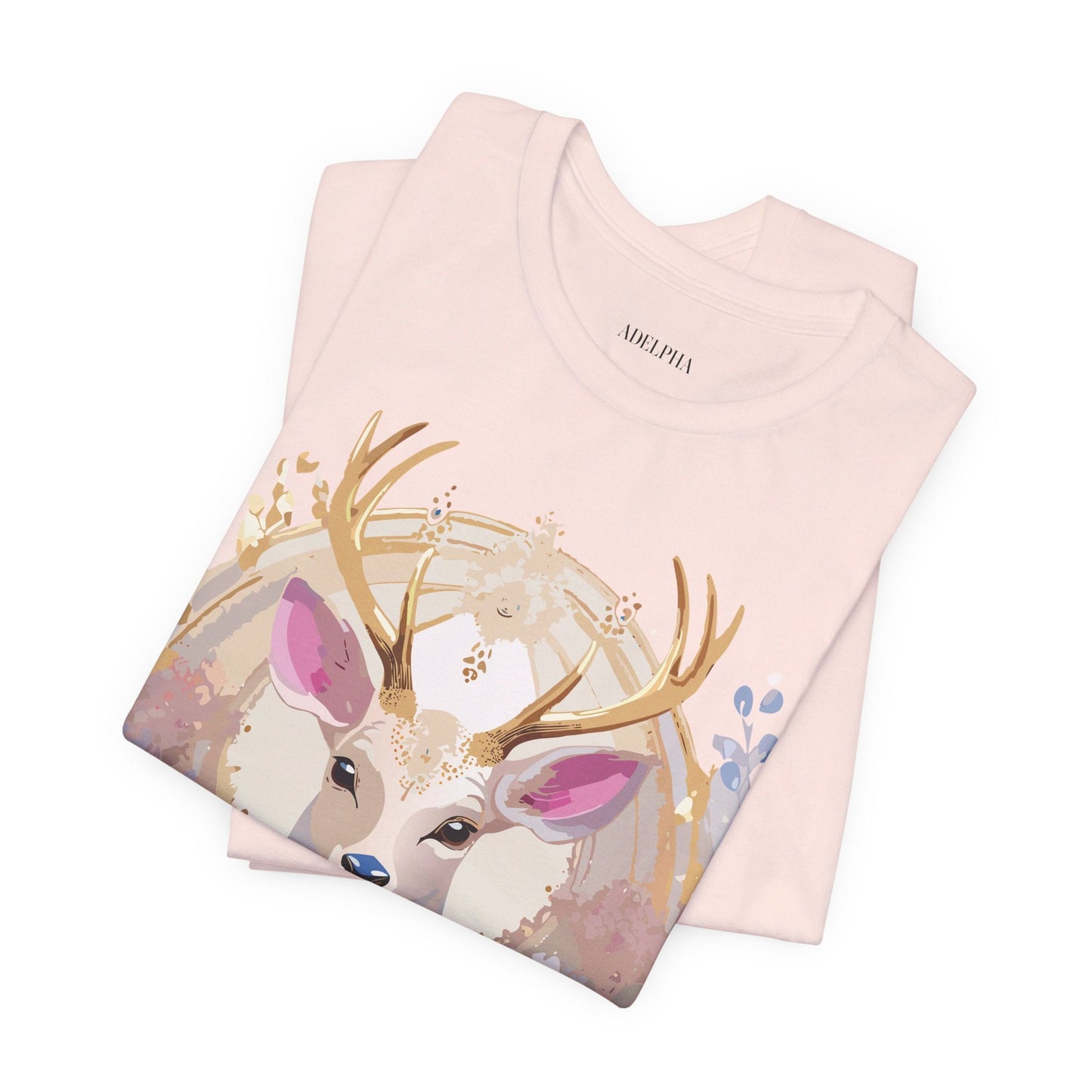 Medallion Graphic Unisex 100 Cotton Vintage Animal Medal Artwork Tee 68