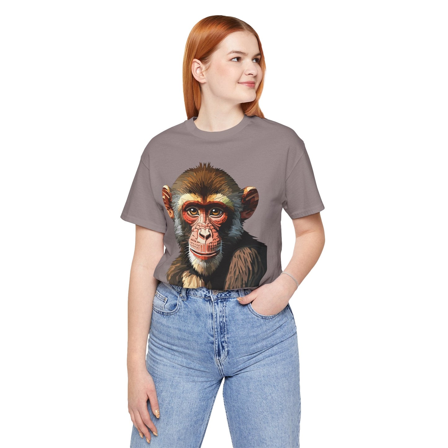 Unisex Animal Tee Shirt With Art Design Wildlife Graphic Gildan Softstyle 64000 Shirt