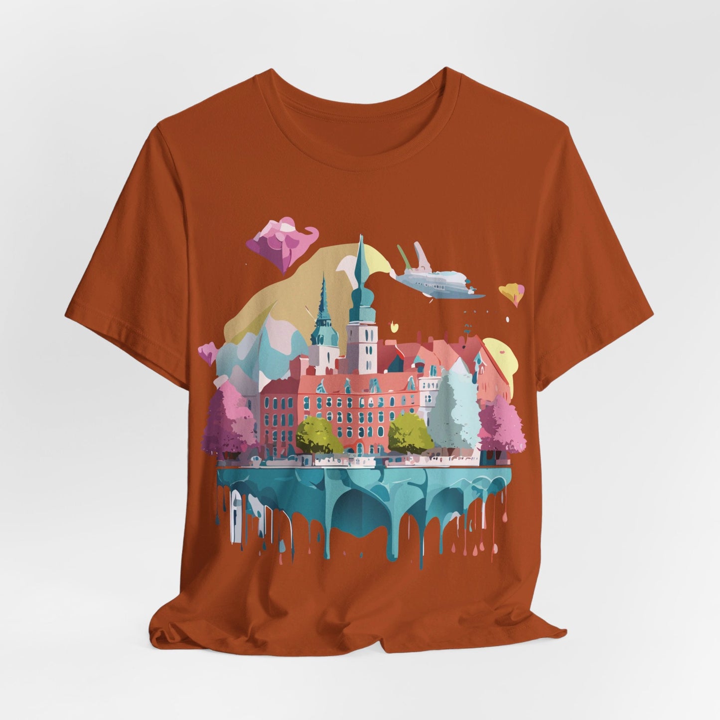 Germany Graphic Tee Unisex Jersey Short Sleeve Vintage Inspired Art Shirt By Adelpha