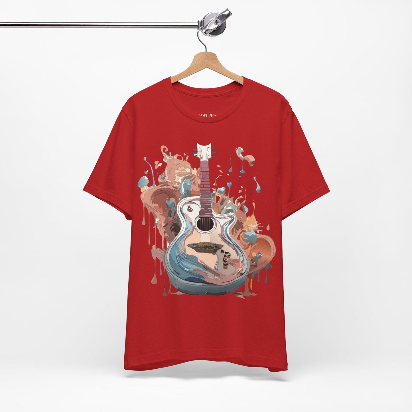 Adelpha Music Graphic Tee for Men and Women Unisex Vintage Inspired Artwork Tee Premium