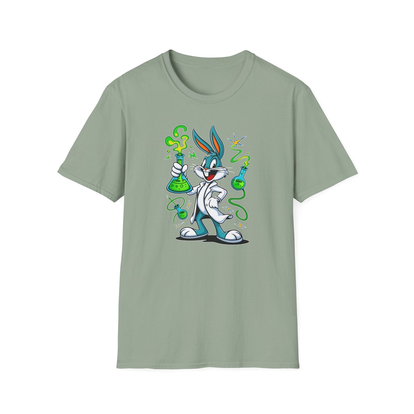 Bugs Bunny T Shirt Cartoon Design Unisex Softstyle 64000 Tee Graphic Shirt Art Design