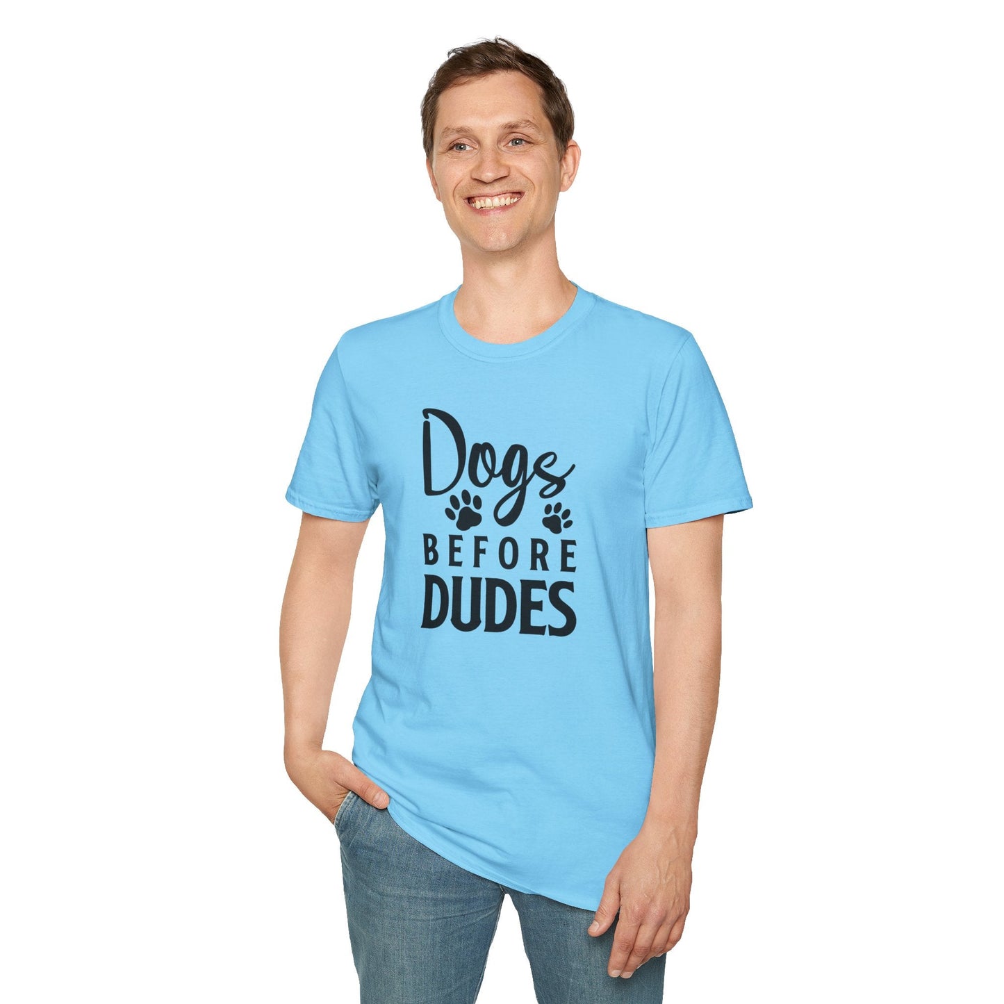 Dog Slogan T Shirts Funny Quotes Tee Unisex Softstyle Cotton Tee 100 Percent Ring Spun