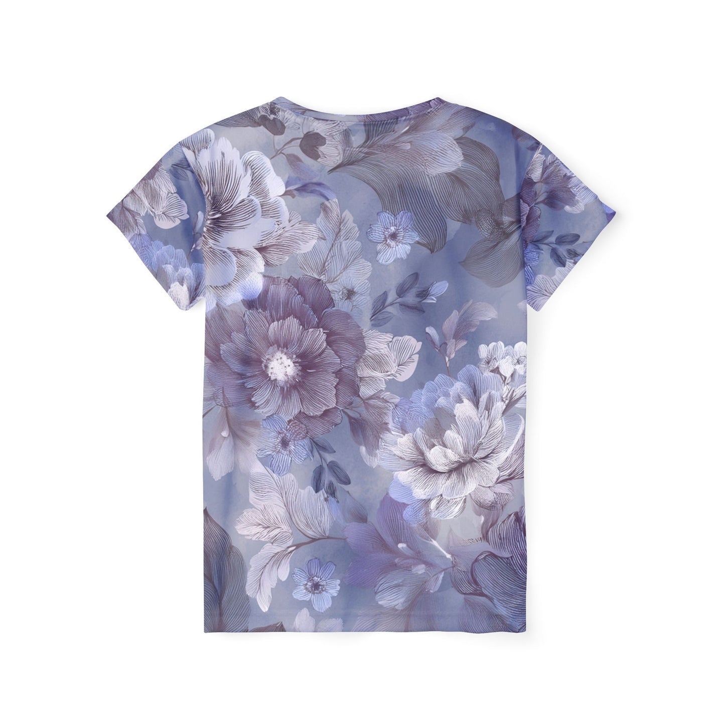 Women Poly Shirt with Floral Print F306-2