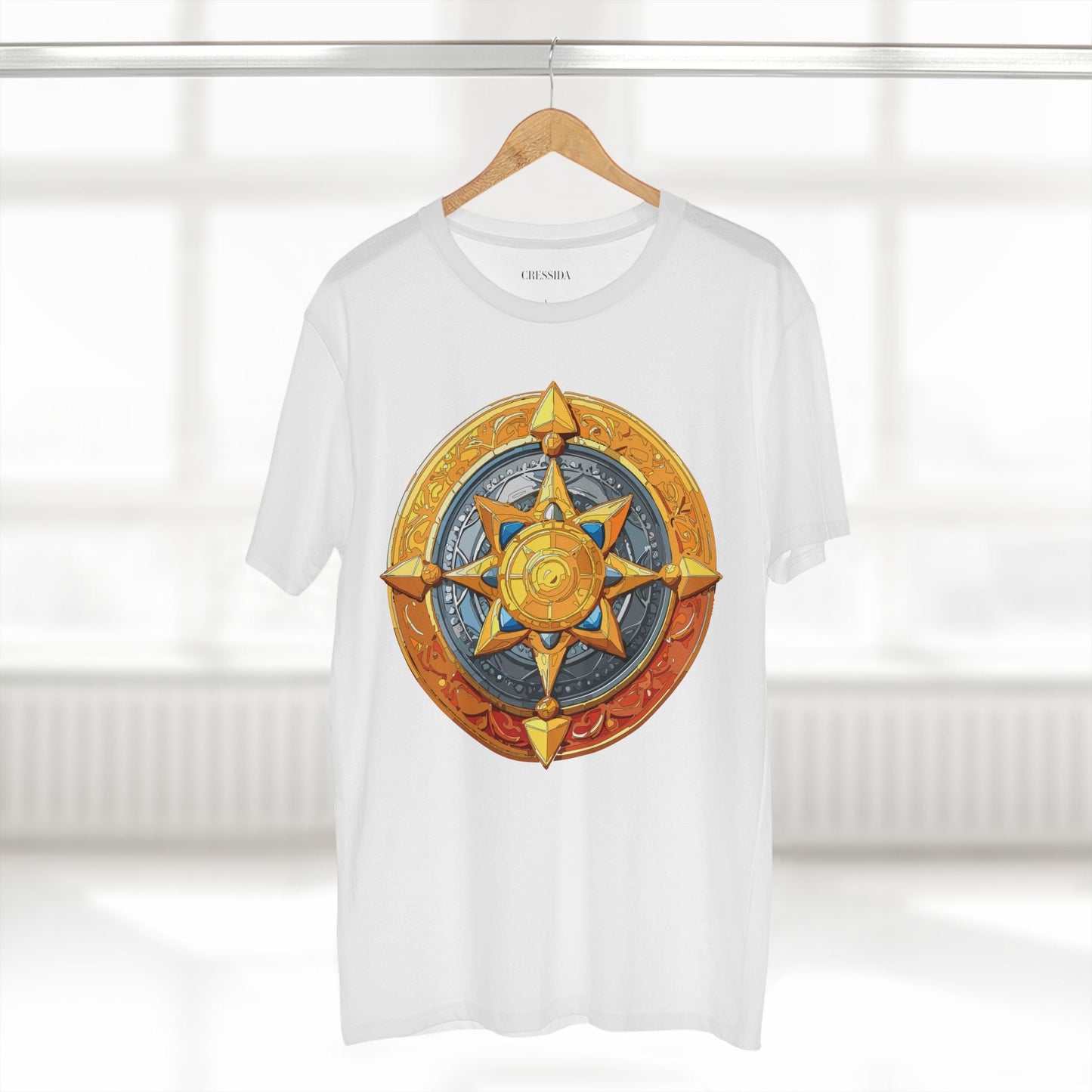 Antique Gold Coin Graphic Design T-Shirt Unisex 100 Cotton With Golden Print Artwork Tee 3