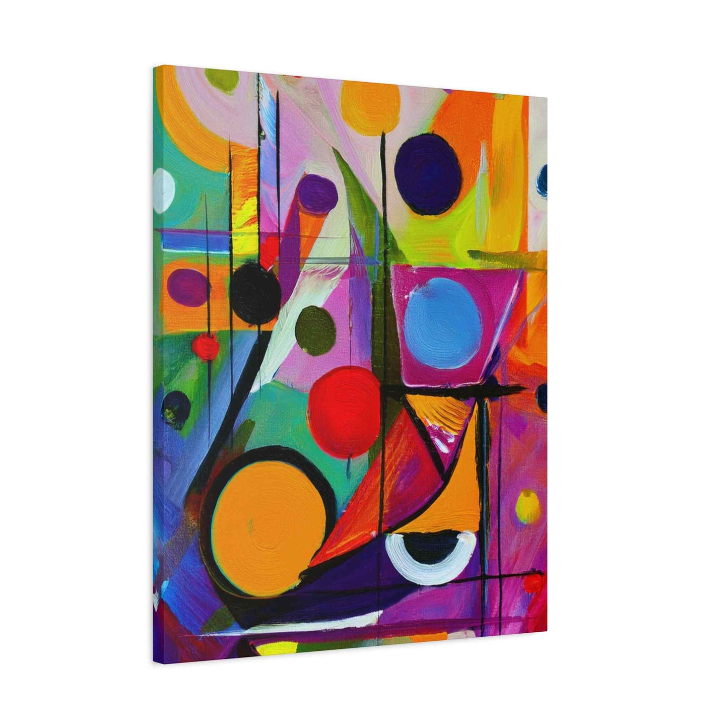 Abstract Painting Print Canvas 20x24,20x30,24x30, 24x32,24x36,30x40, 32x48,36x48,40x60 Pine-Wood Inner Frame ABS-15