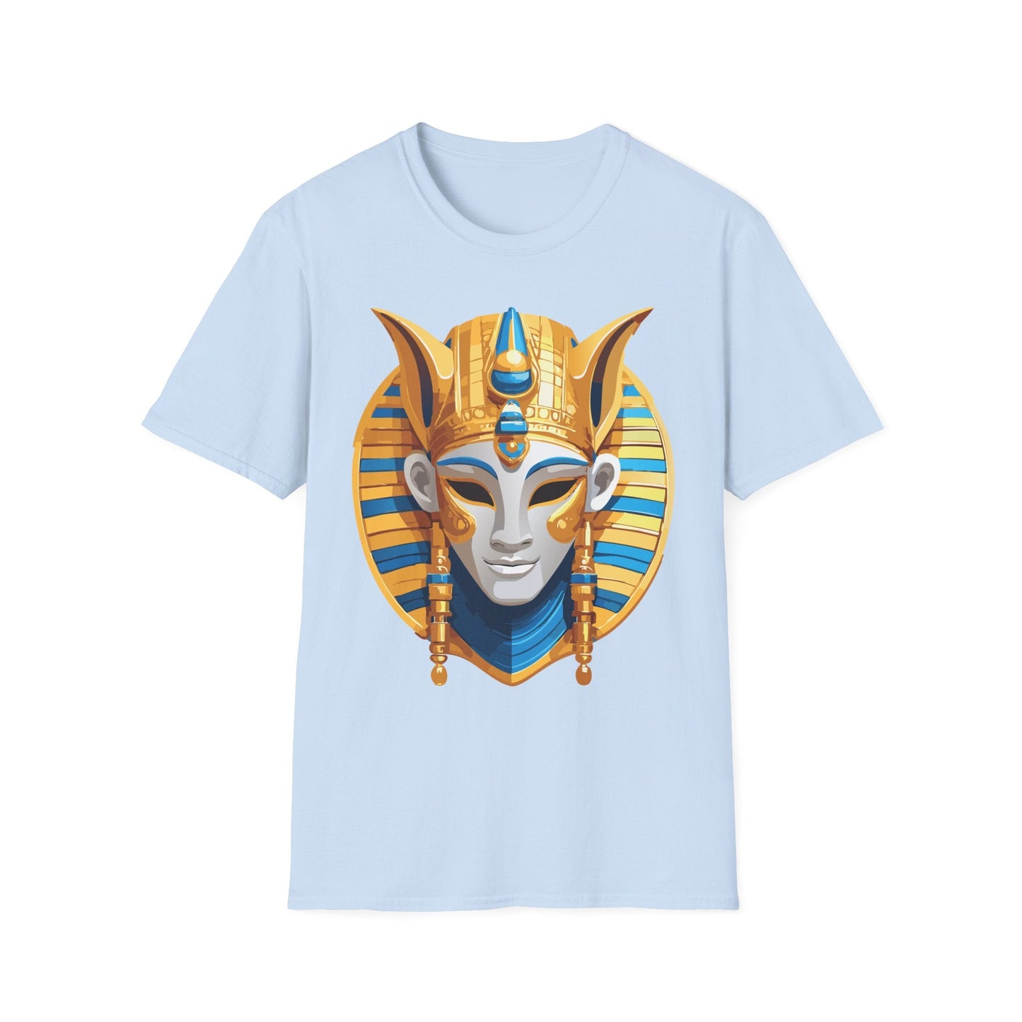 Mask Tee Shirt Unisex Masquerade Design Artwork Gildan Softstyle 64000 Cotton Tee