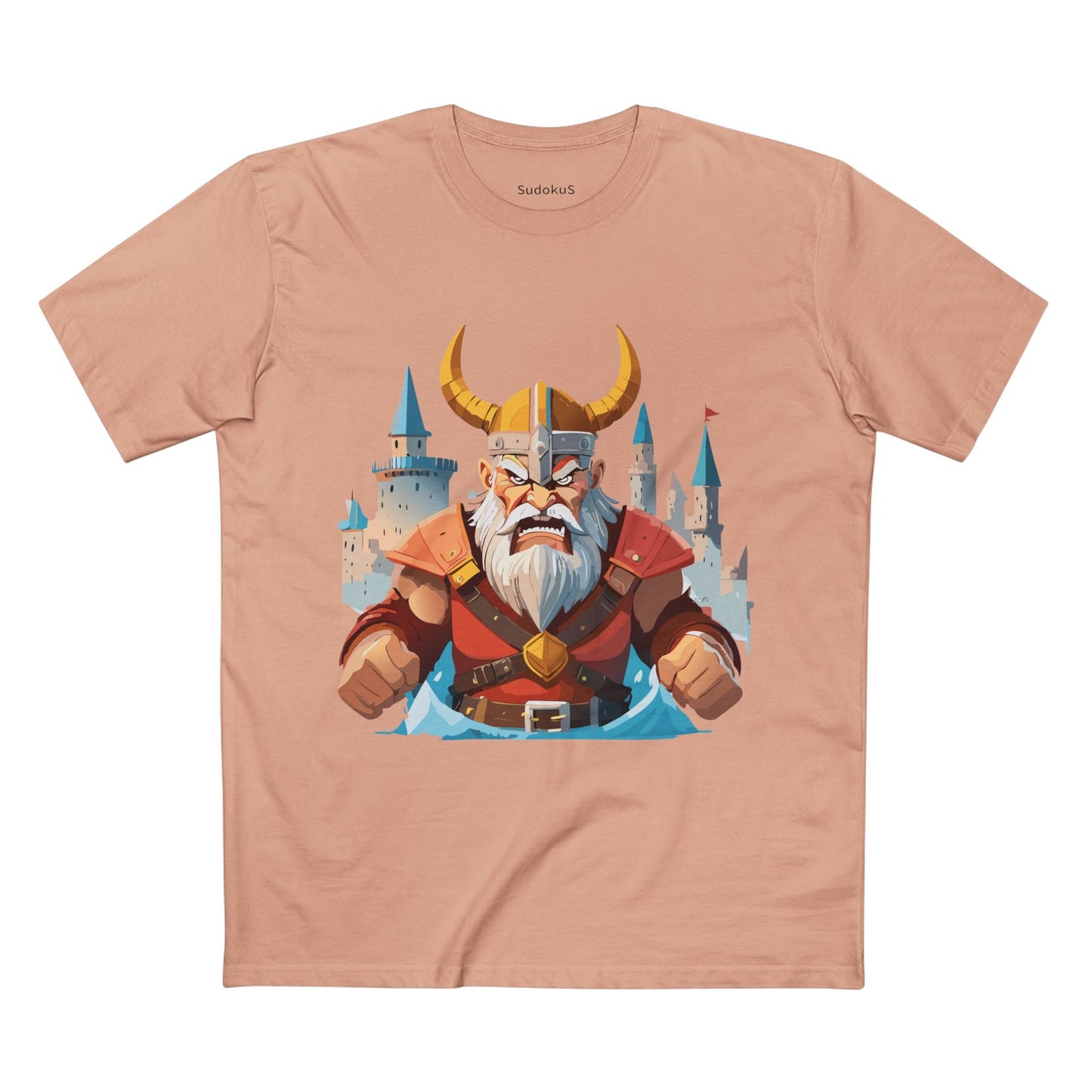 Viking Graphic Unisex 100 Cotton Staple Tee 15