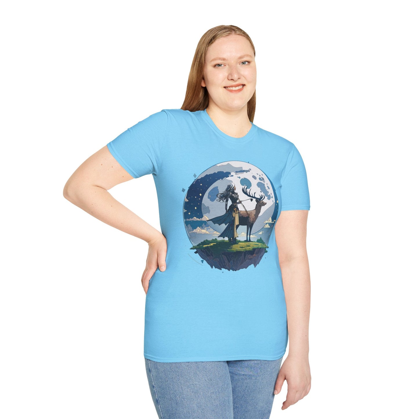 Women Graphic T Shirts Art Design Shirt Unisex Softstyle Gildan 64000 Tee Cotton Everyday Comfort