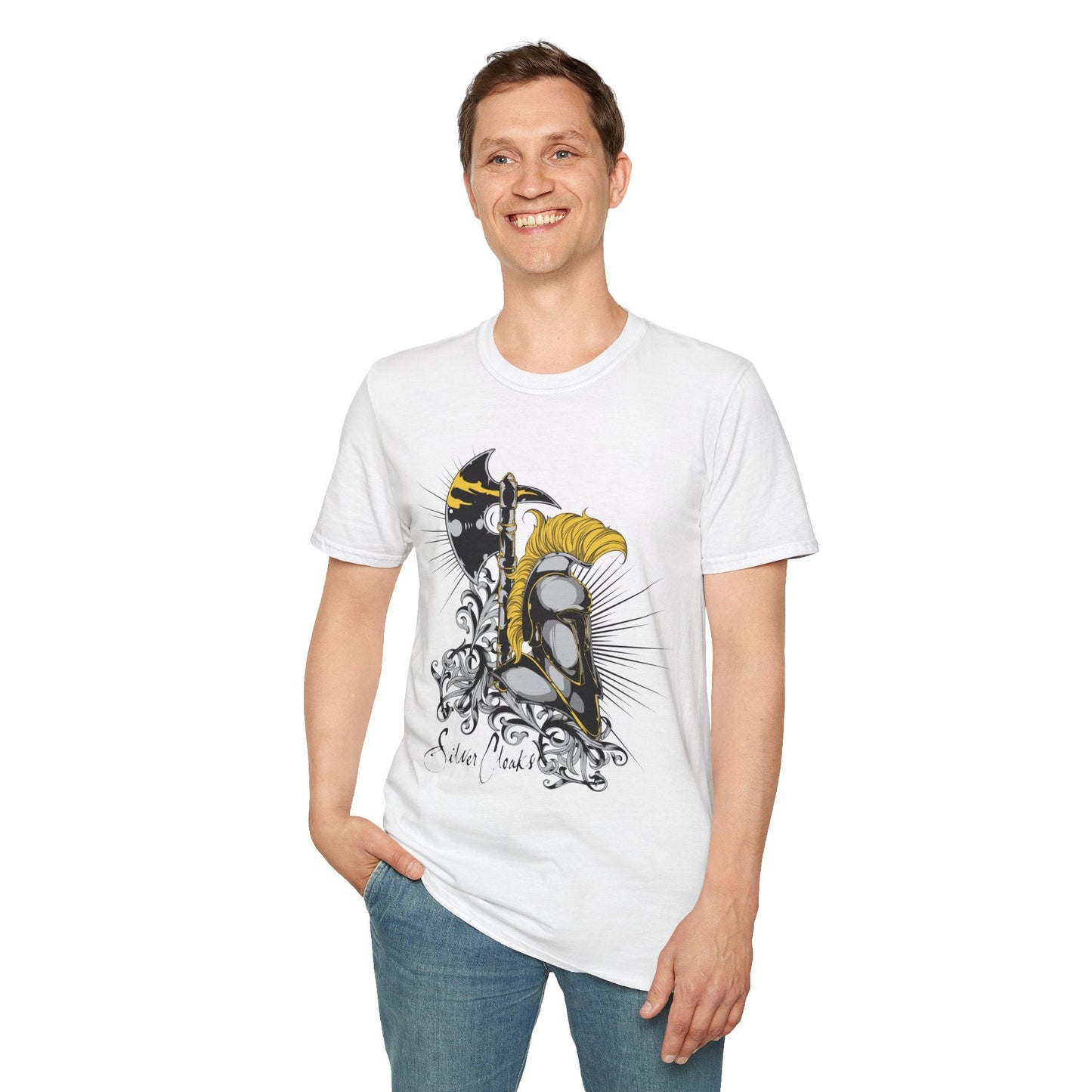 Unisex Art Graphic Shirt 100 Percent Ring Spun Cotton Softstyle Tee For Everyday Comfort And Style