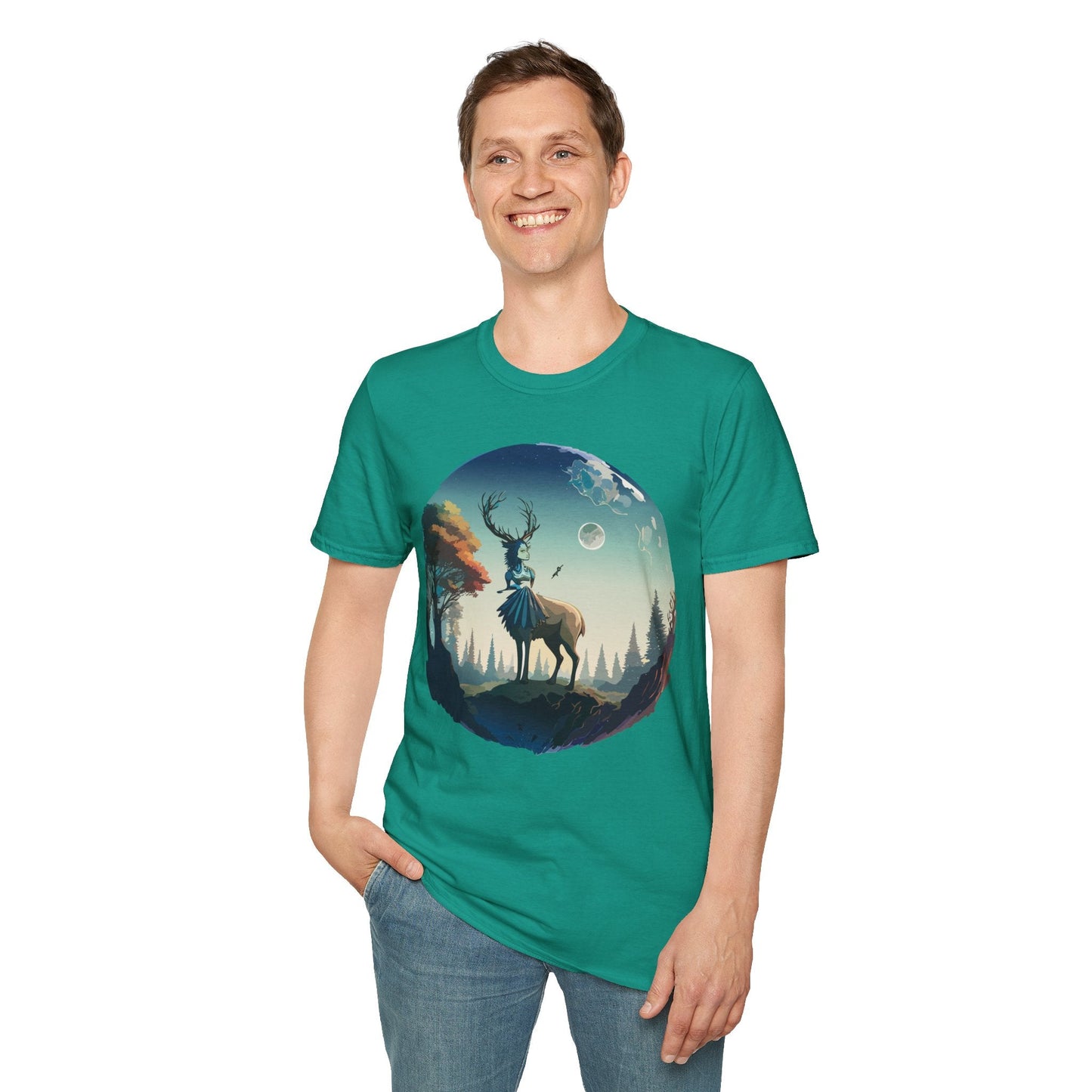 Womens Graphic T Shirts Art Design Tee Gildan Softstyle 64000 100 Percent Ring Spun Cotton Unisex
