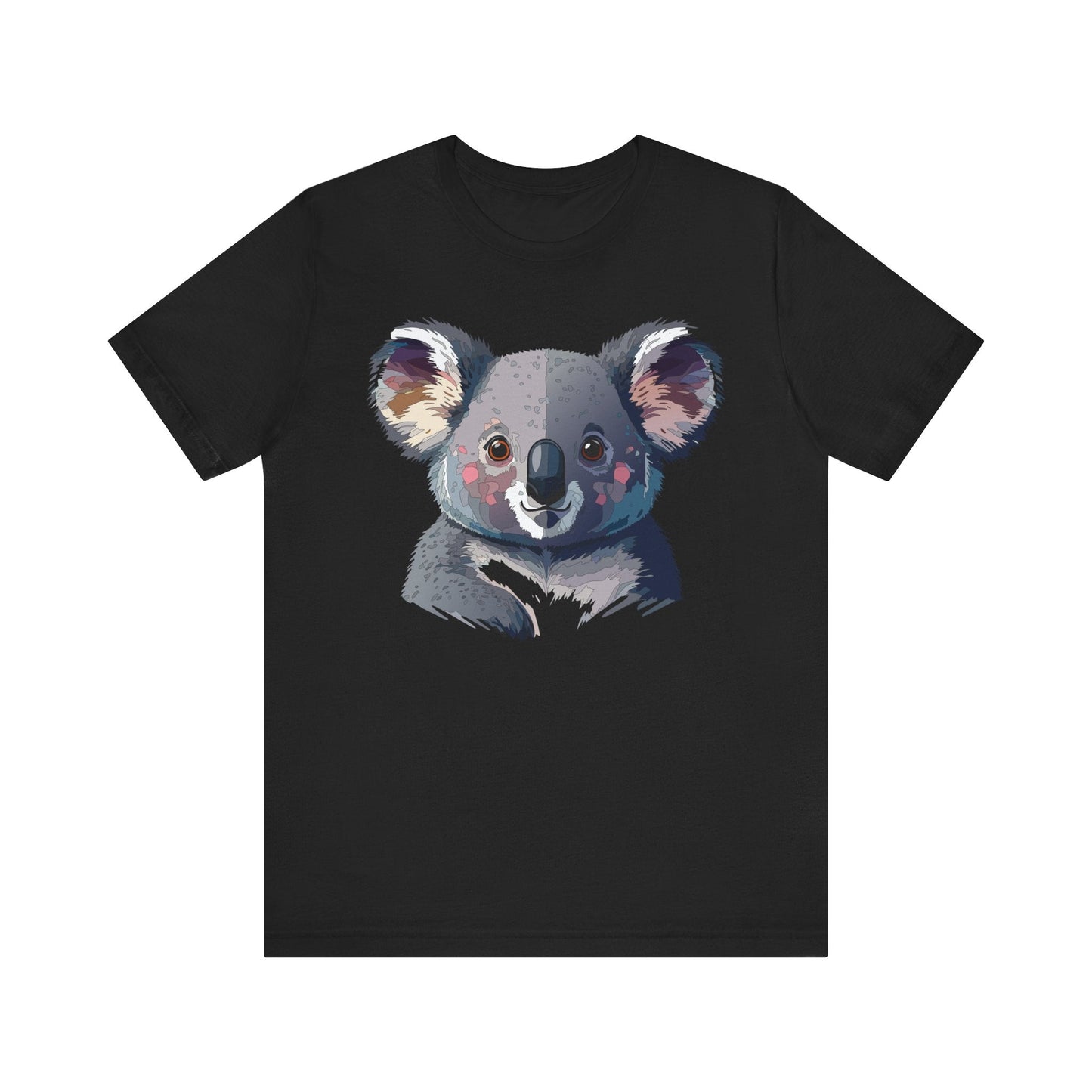 Unisex Animal Shirt With Animal Art Design Tee Wild Animals Short Sleeve Jersey Cotton