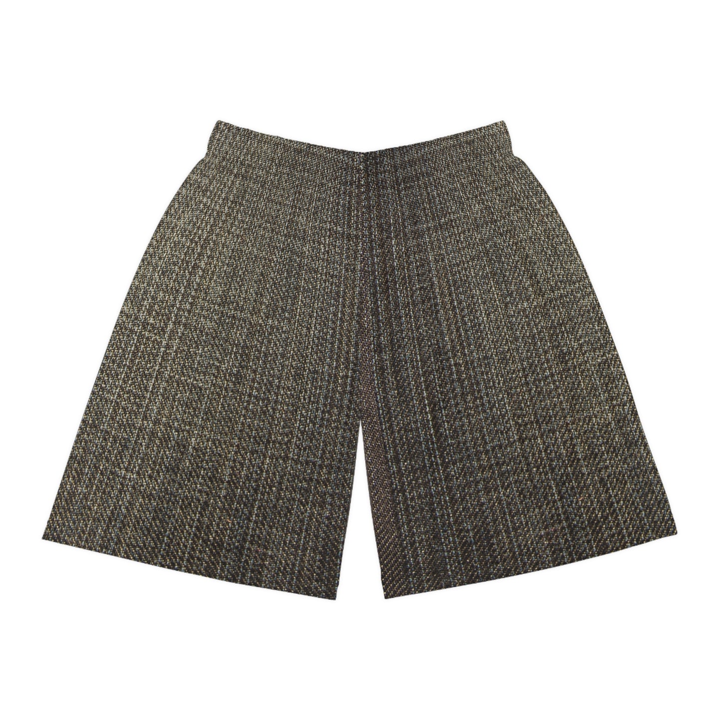 Denim Print Basketball Shorts, Basketball Shorts with Denim Print 5