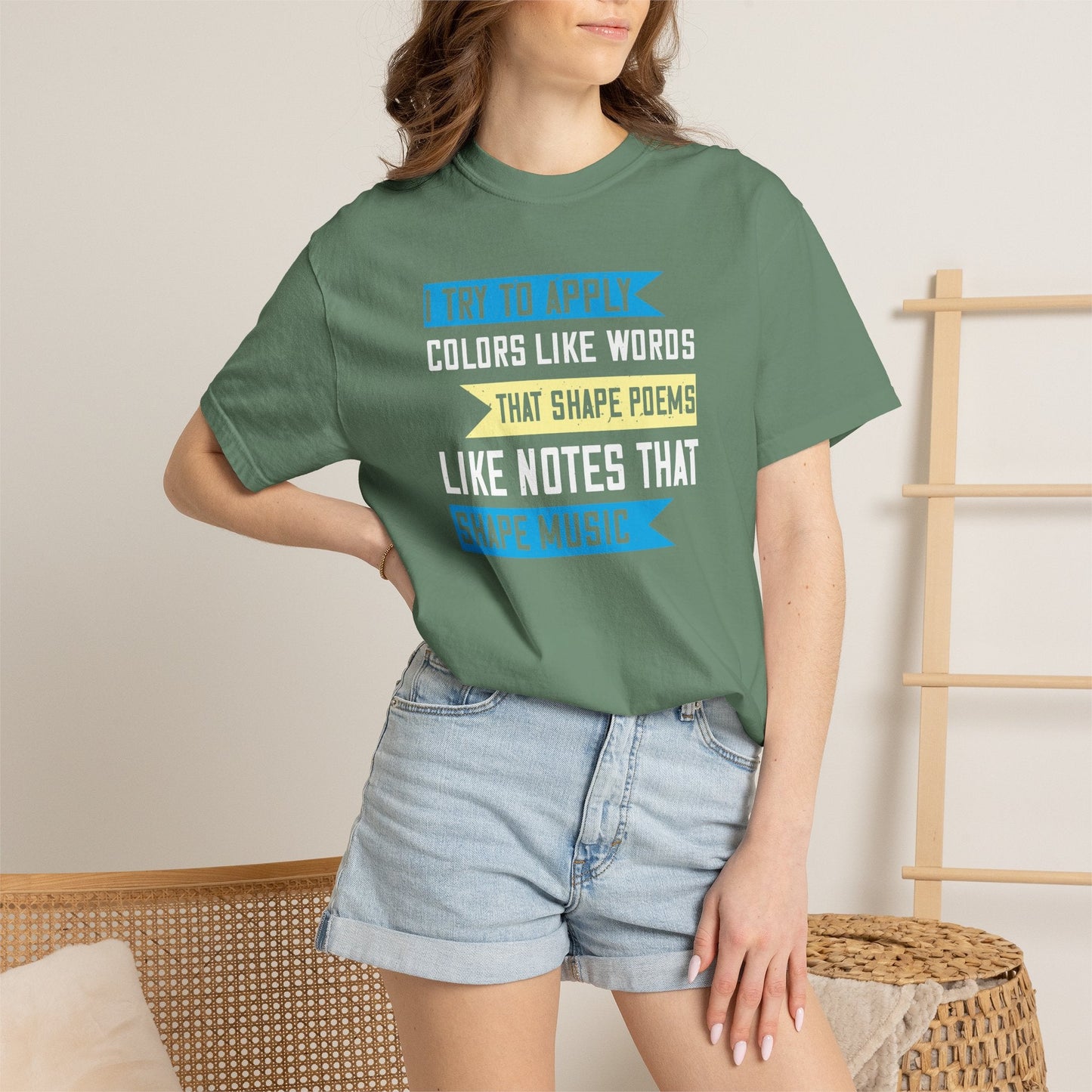 Music Graphic Design Unisex Cotton T-shirt m
