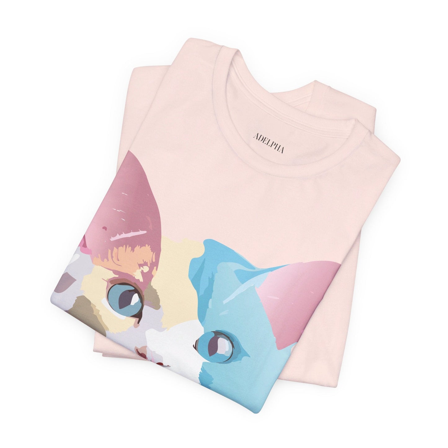Cat Graphic Tee Unisex Jersey Short Sleeve By Adelpha Art Design