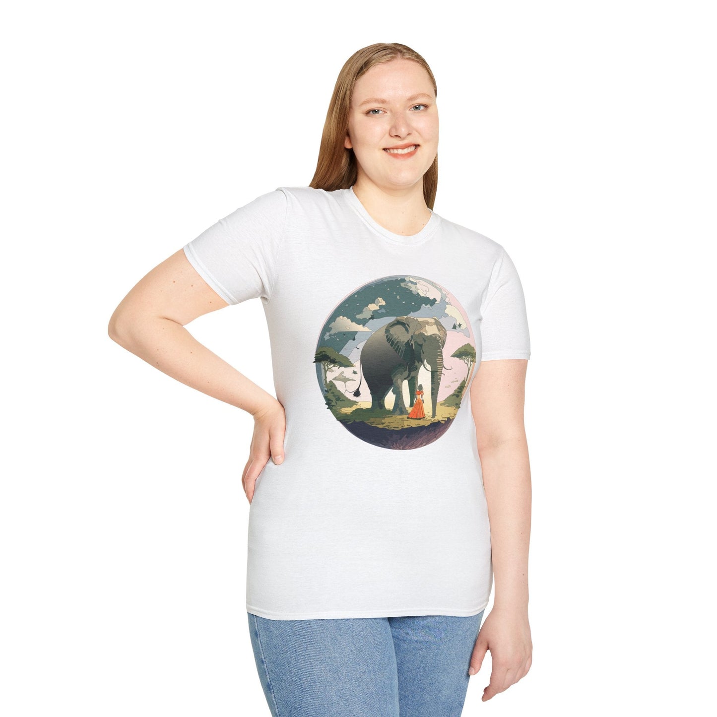Womens Graphic T Shirts Art Design Tee Gildan 64000 Softstyle Unisex Short Sleeve Cotton Shirt