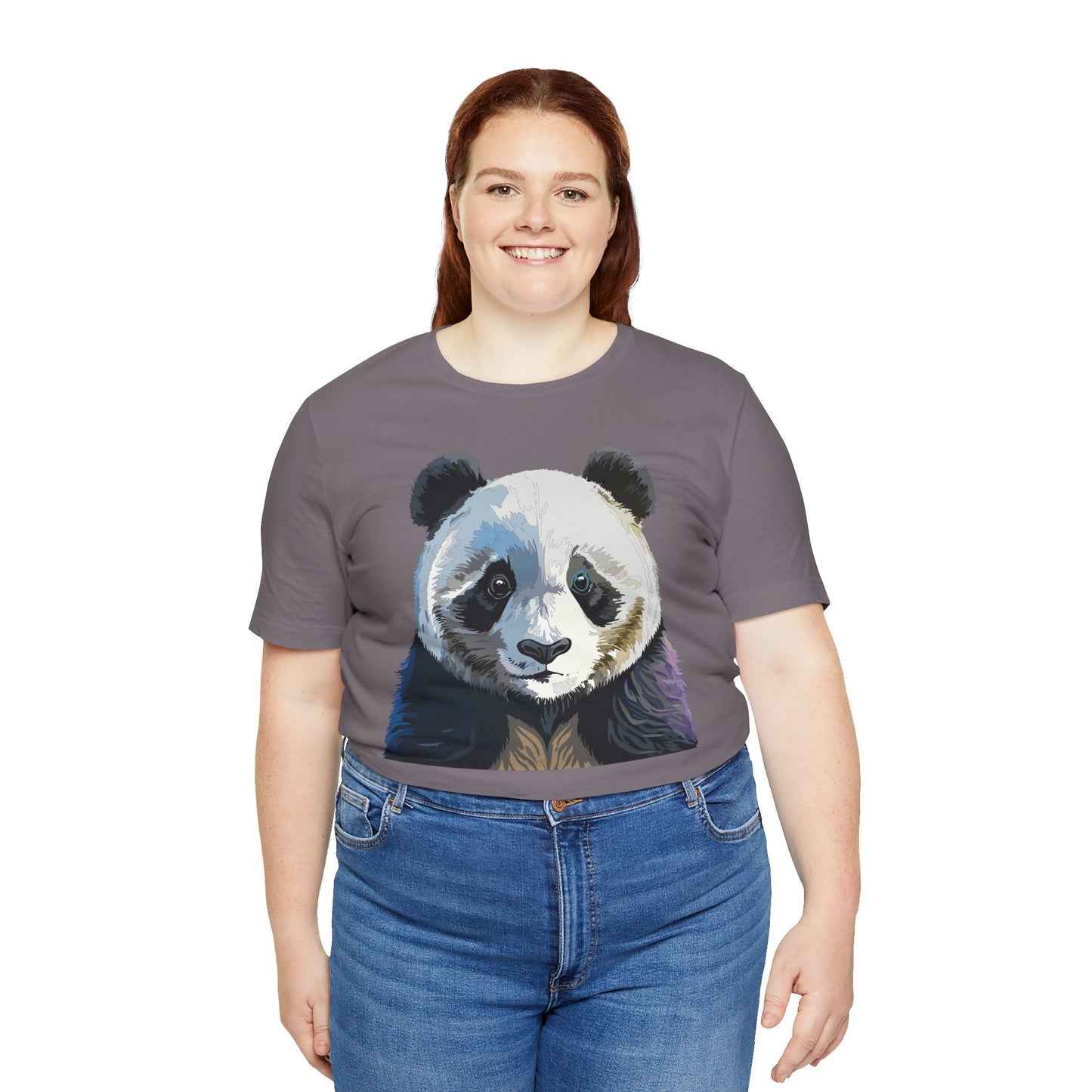 Unisex Animal Graphic Art Tee Shirt Softstyle Cotton Gildan 64000 Wild Animals Design