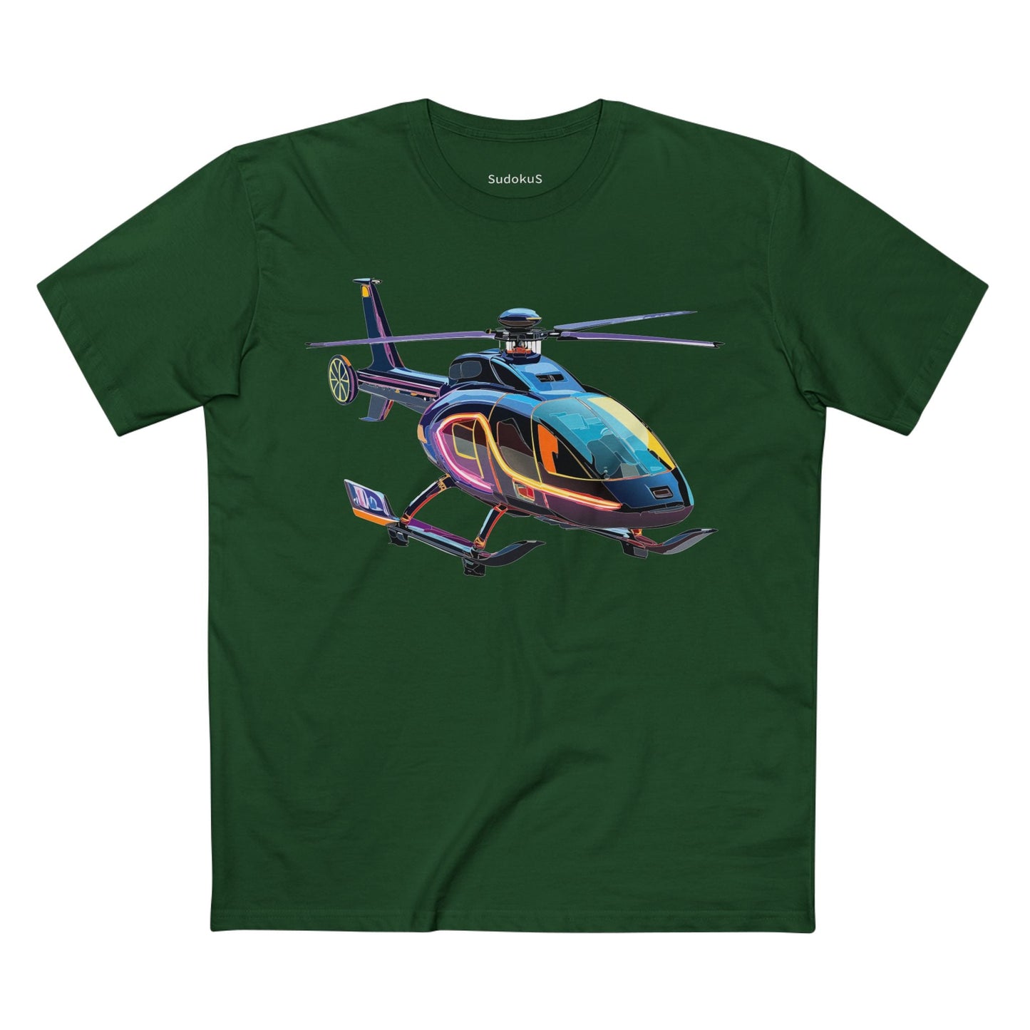 Chopper Graphic Unisex 100 Cotton Staple Tee 16