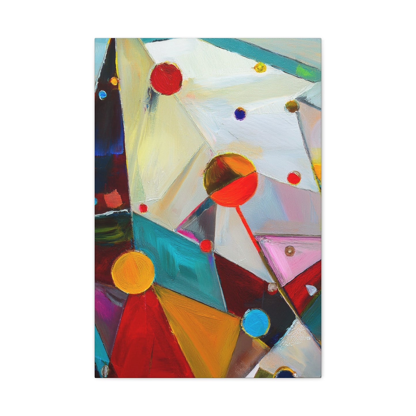 Abstract Oil Painting Print Canvas 20x24,20x30,24x30 24x32,24x36,30x40 32x48,36x48,40x60 Pine-Wood Inner Frame ABS-172