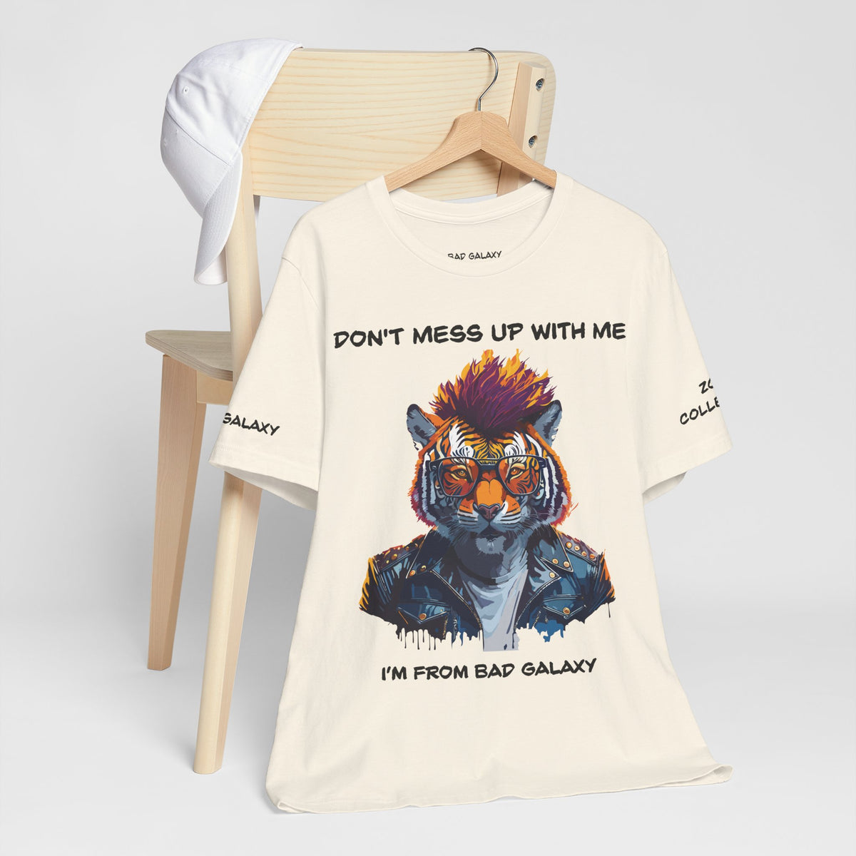 Animal Graphic Unisex Cotton Bella+Canvas Tee with Art Design b8