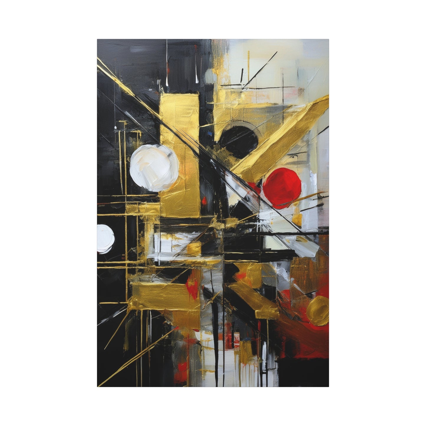 Abstract Oil Painting Print Canvas 20x24,20x30,24x30 24x32,24x36,30x40 32x48,36x48,40x60 Pine-Wood Inner Frame ABS-185