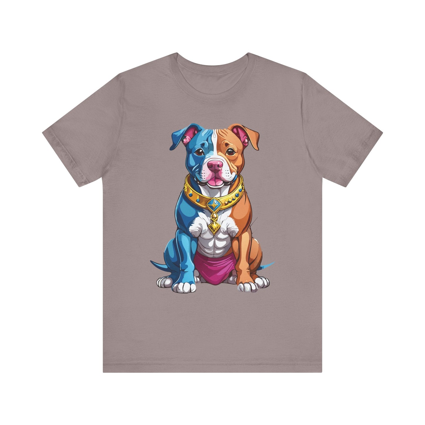 Unisex Animal Shirt Art Design Tee With Wild Animals Print Short Sleeve Jersey Tee