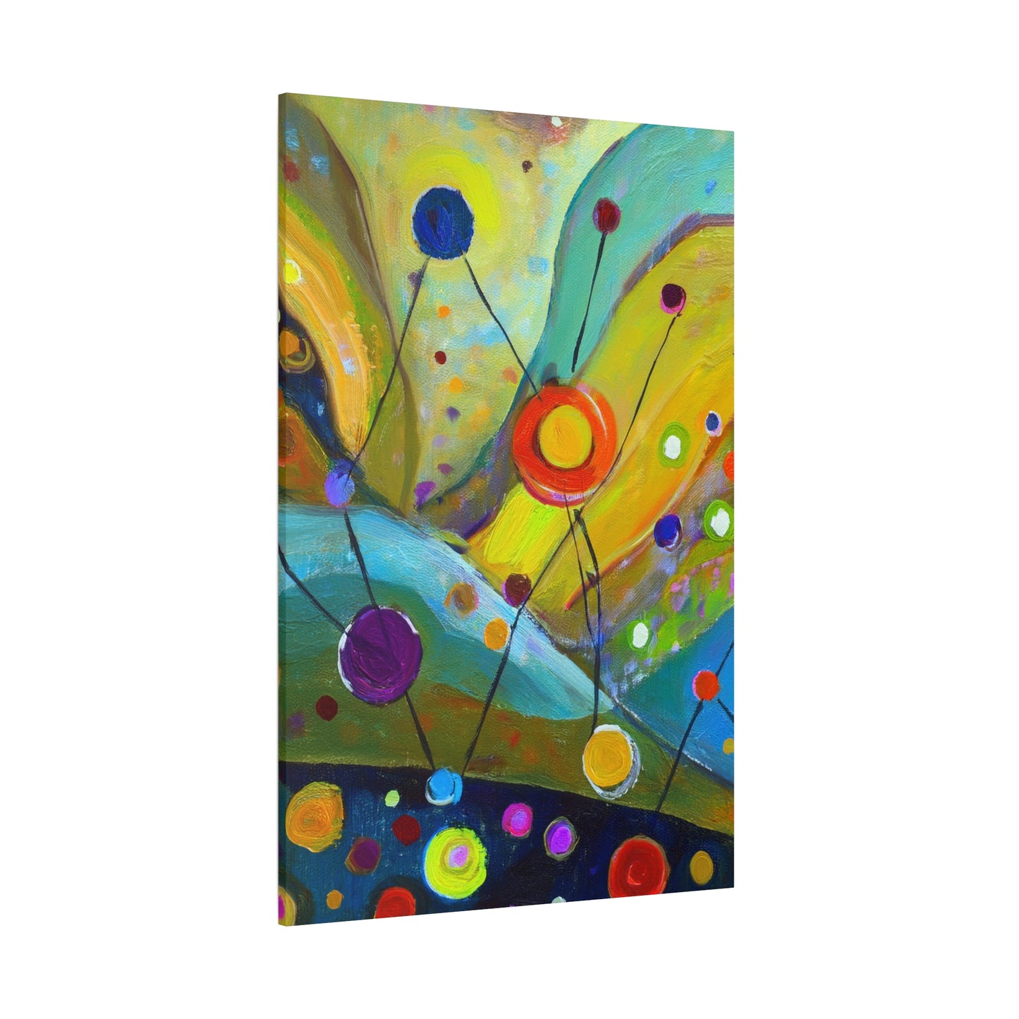 Abstract Oil Painting Print Canvas 20x24,20x30,24x30 24x32,24x36,30x40 32x48,36x48,40x60 Pine-Wood Inner Frame ABS-129
