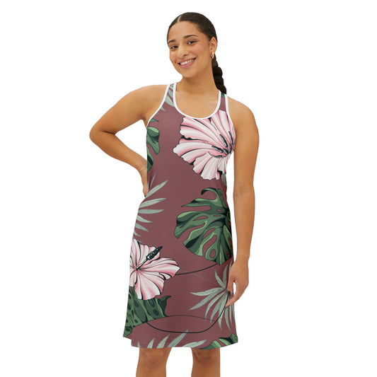 Sommerkleid mit floralen Prints