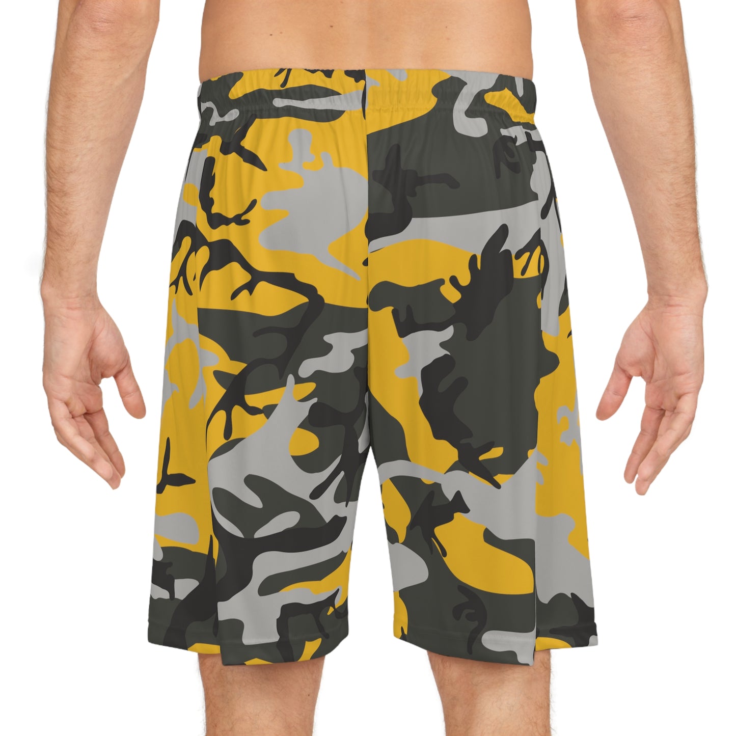 Basketballshorts mit Camouflage-Muster für Herren 