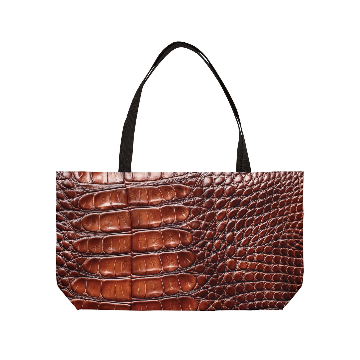 Leather Print Big Bag High-Quality 100% Spun Poly 24x13 Canvas Art Bag L-13