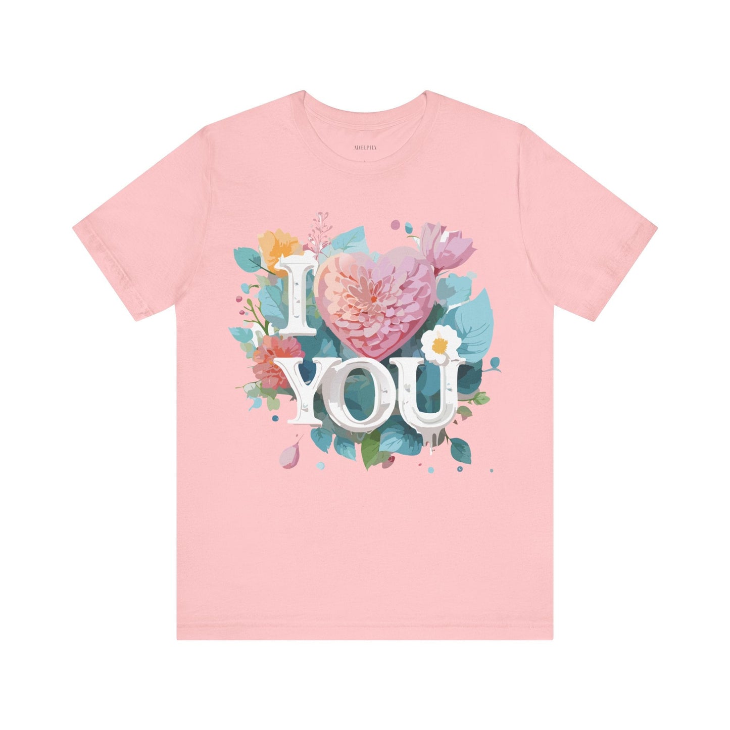 Valentine Graphic T Shirt Unisex Jersey Short Sleeve Tee With Adelpha Artwork Design